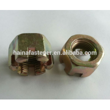 Grade10 Hex Head Slotted Nuts M4-M24